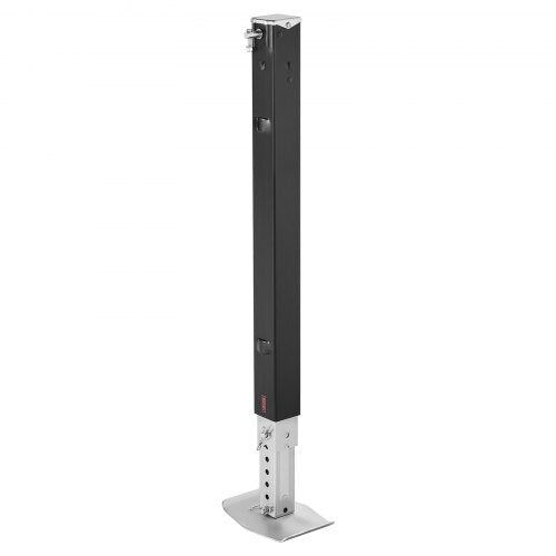 RV Follow Fifth Wheel Landing Gear Leg 179014, 32.5-Inch 5th Wheel Landing Gear Universal Replacement Compatible with Lippert Venture, Atwood, Stromberg Carlson Systems, with Pin and Base, Black