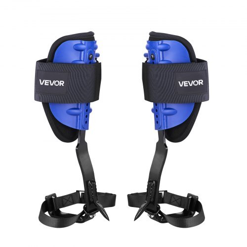 Tree Climbing Spikes Set, Height-Adjustable Tree Climbing Gear with Straps & Waist Harness, 350 lbs Load Capacity, Heavy Duty Steel Climb Spurs Arborist Equipment for Fruit Picking Hunting