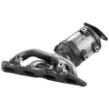 Catalytic Converter, Compatible with Kia Soul Rio/Hyundai Veloster Accent, 1.6L L4, Front, Replacement OE 674-891, 16680, Stainless Steel High Flow Converter, for Exhaust Gas Purification